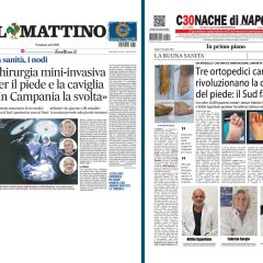 Chirurgia mini-invasiva per il piede e la caviglia “In Campania la svolta”