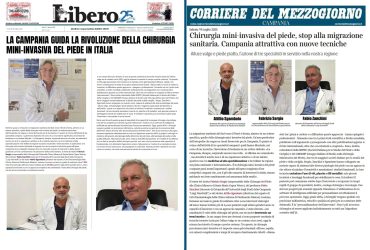 4 libero corriere del mezzogiorno dott fabrizio sergio napoli caserta formia alluce valgo miniinvasivo percutaneo metatarsalgia fascite plantare dito a martello morton haglund